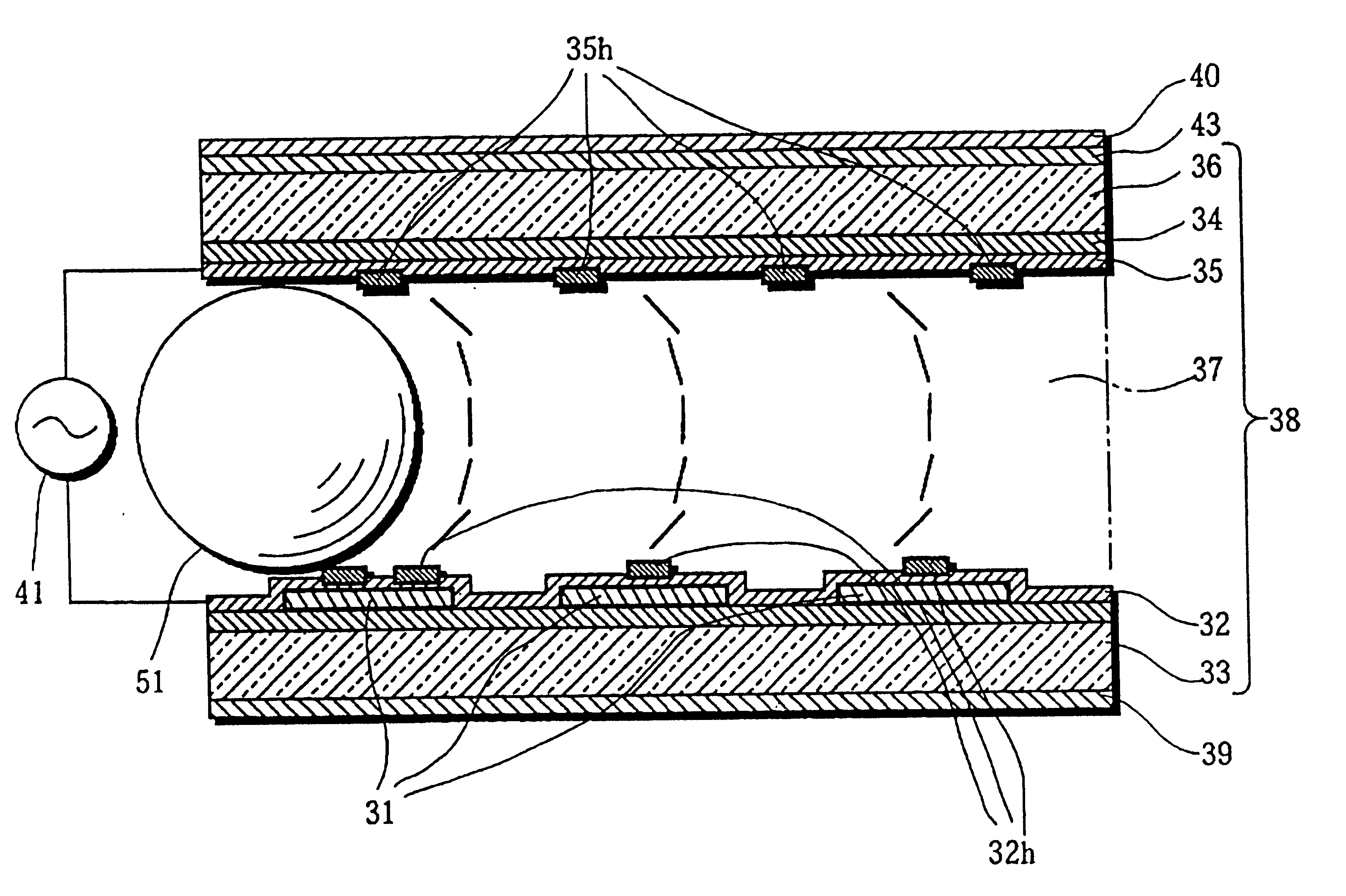 Liquid crystal display device and associated fabrication method