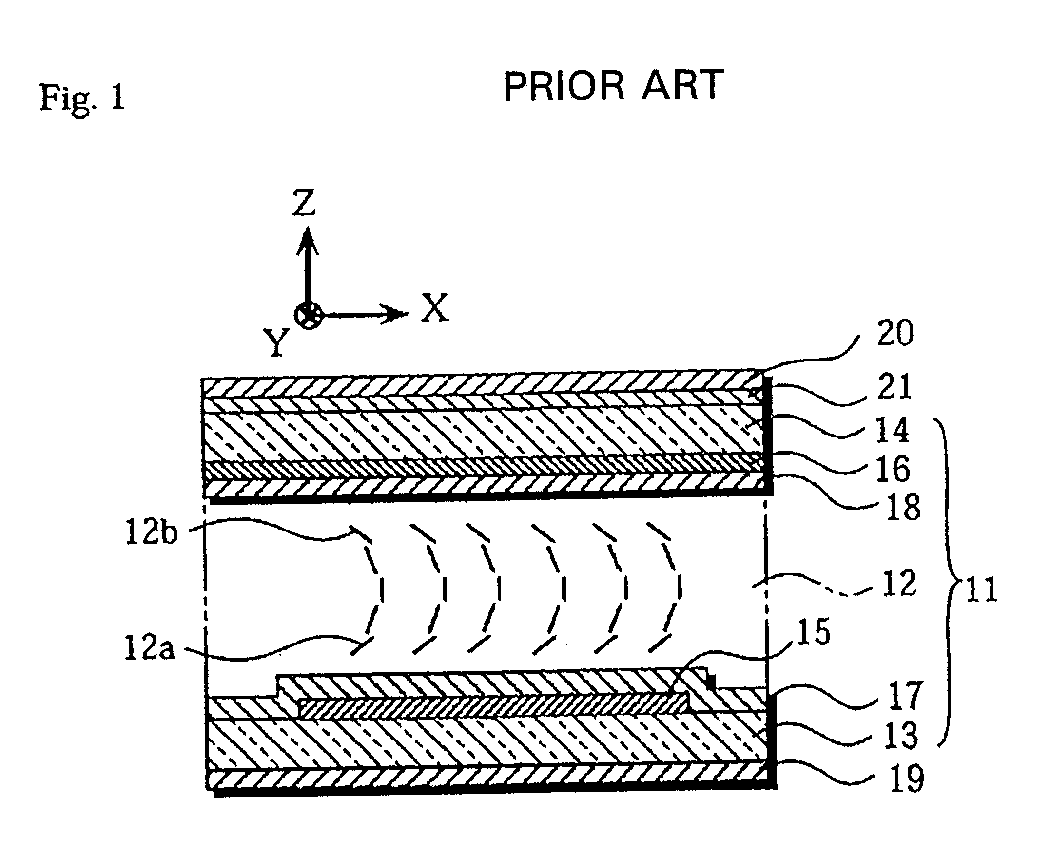 Liquid crystal display device and associated fabrication method