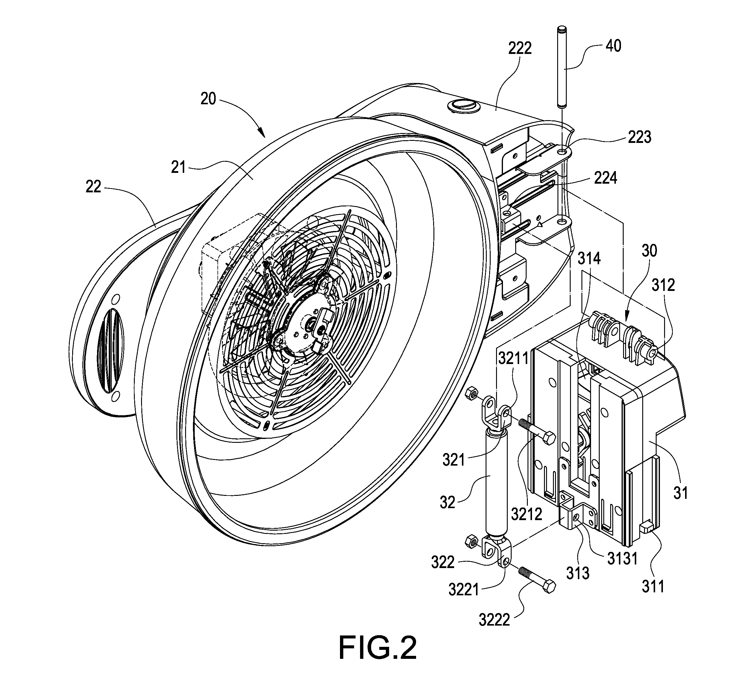 Pot with a cover-lifting mechanism