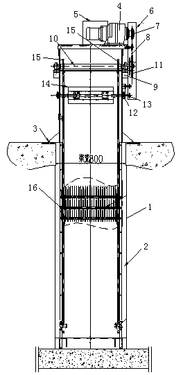 Efficient rotary grid cleaner