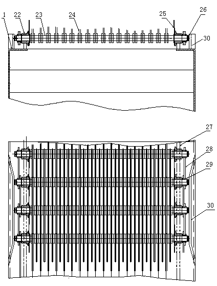 Efficient rotary grid cleaner