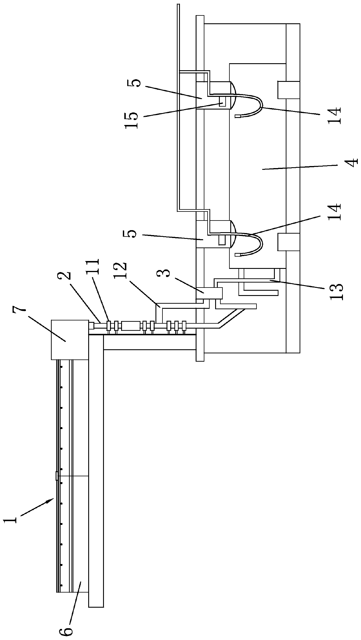 A roof rainwater treatment system and construction method