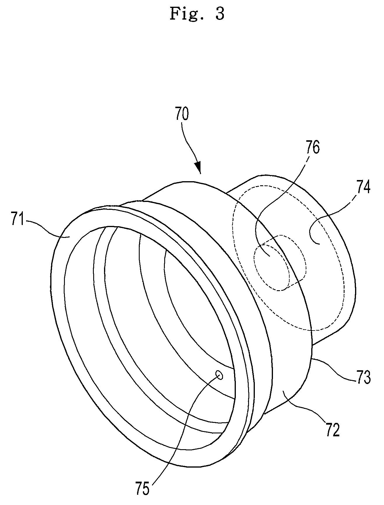 Pump of electronically controlled brake system