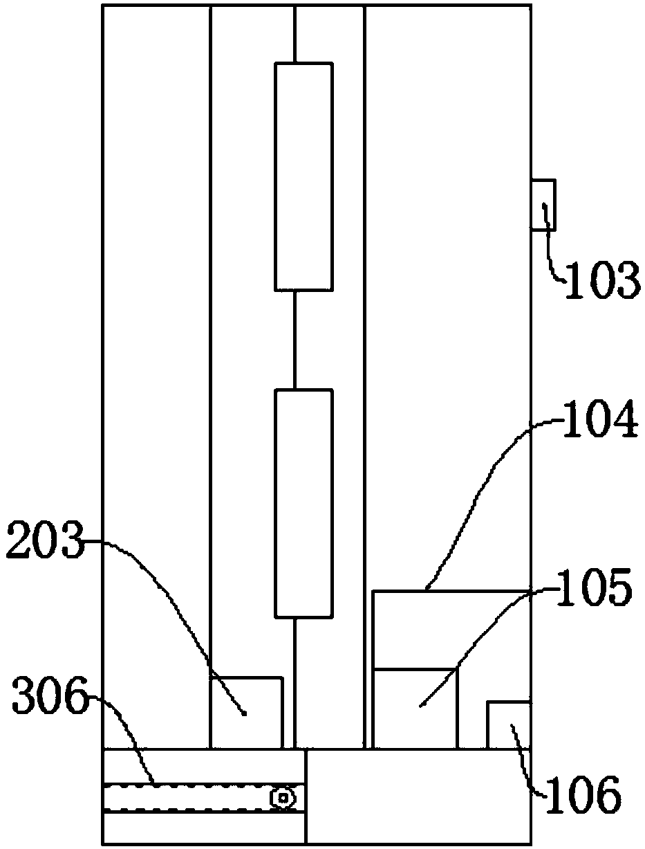 Loudspeaker box with dust preventing and clearing functions