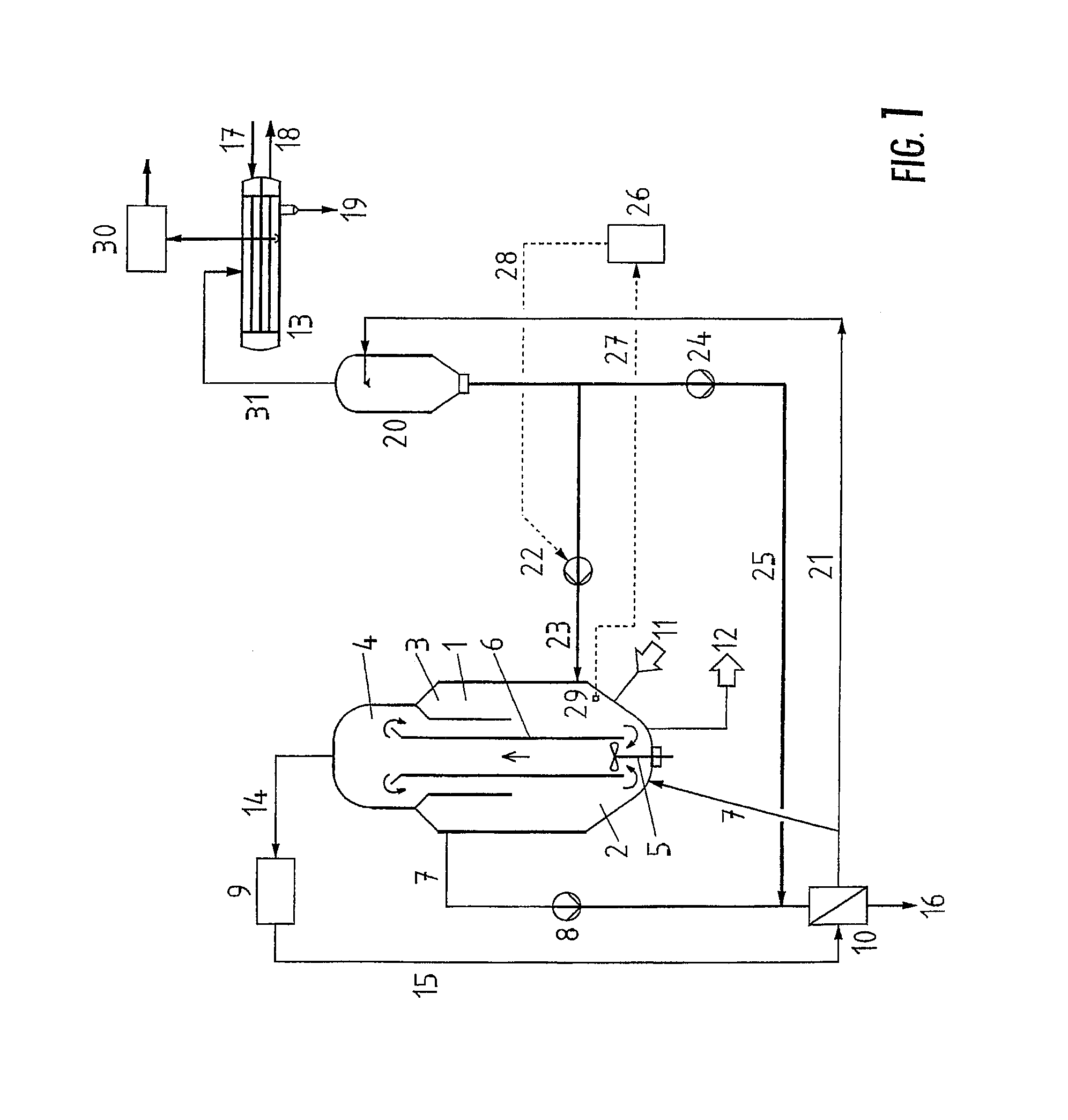 Method and device for continuously producing a crystallite having a constant particle size distribution