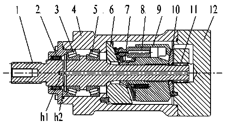 A swash plate hydraulic plunger motor or pump for submersion in water