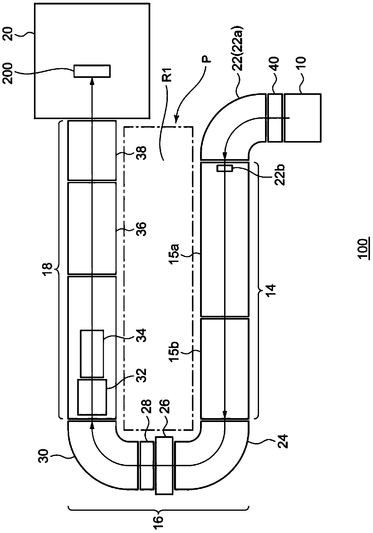 High-energy ion injection device