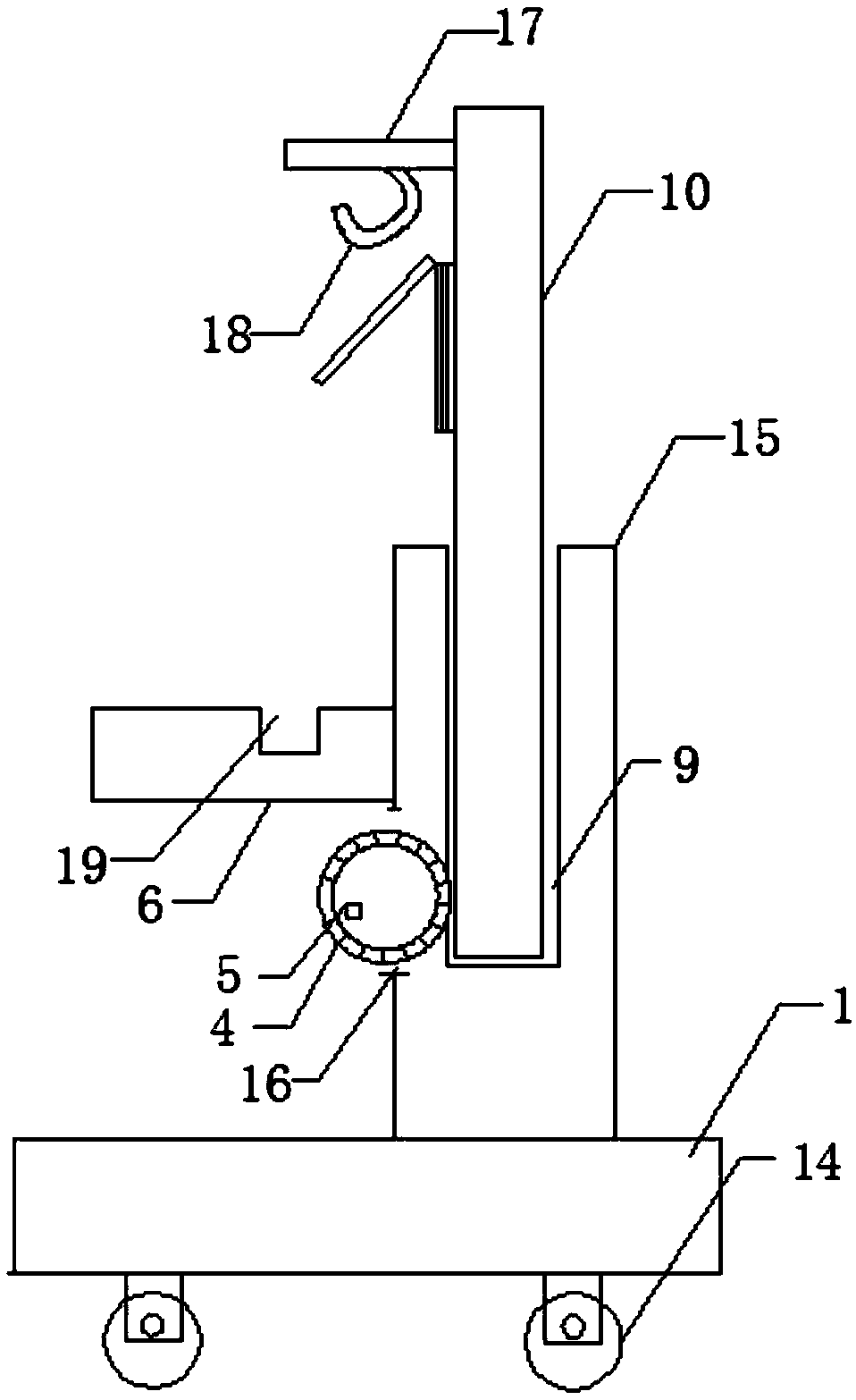 An adjustable infusion rod