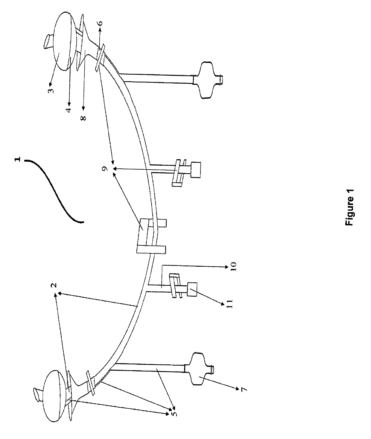 Catheter maintaining blood flow by vein bypass