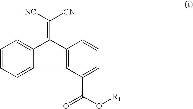 Electrophotographic photoreceptor containing pyridine-substituted asymmetric naphthalenetetracarboxylic acid diimide derivatives and electrophotographic imaging apparatus