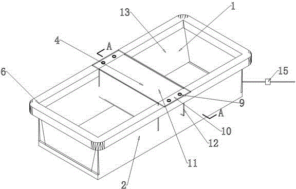 Energy-saving anti-freezing water dispenser and using method