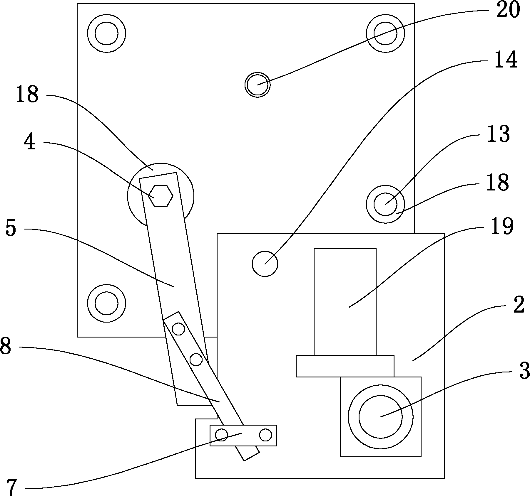 Wall-mounted waterworks moss cleaning machine