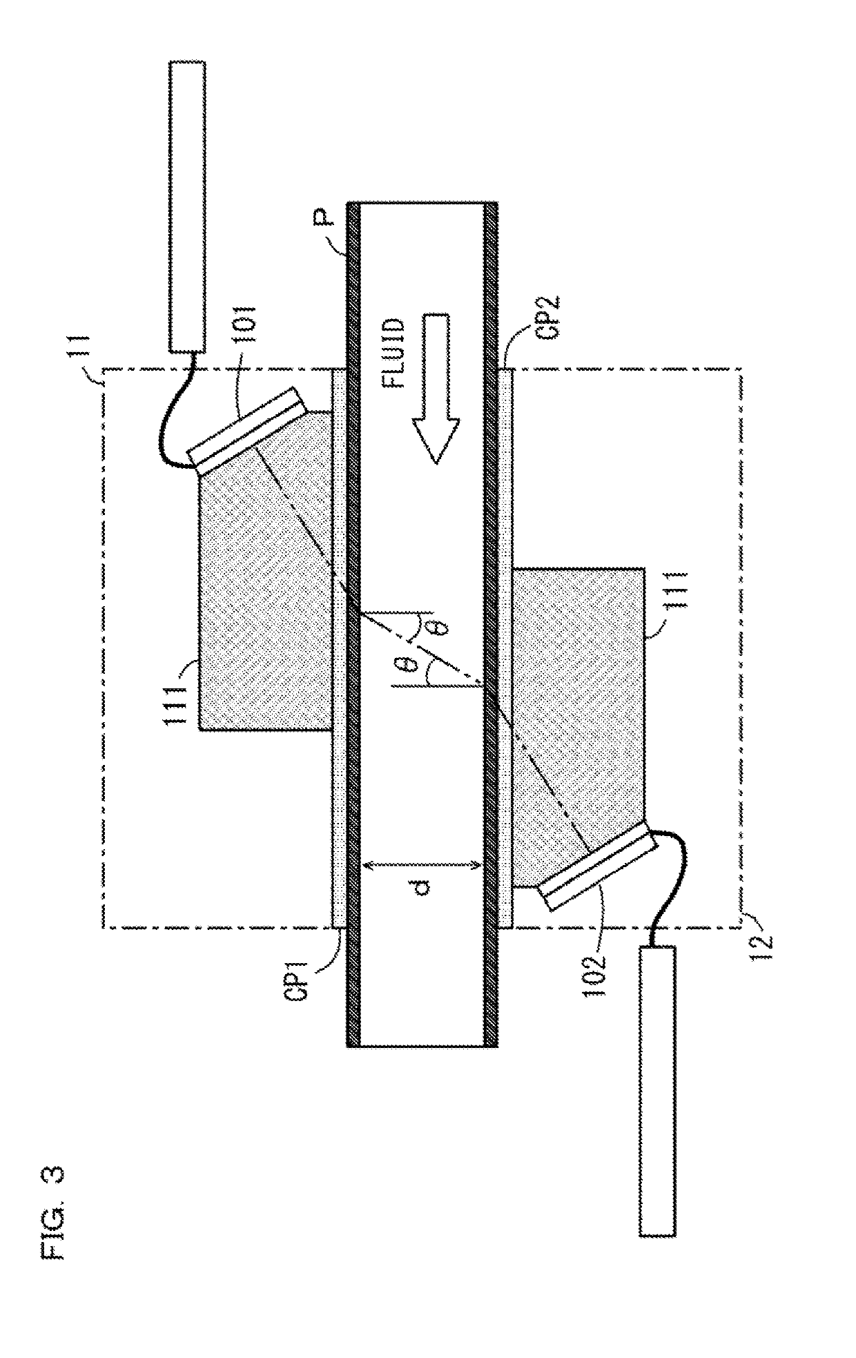 Clamp-On Type Ultrasonic Flow Sensor