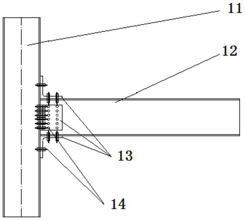 Aluminum alloy semi-rigid beam-column joints connected by ring groove rivets