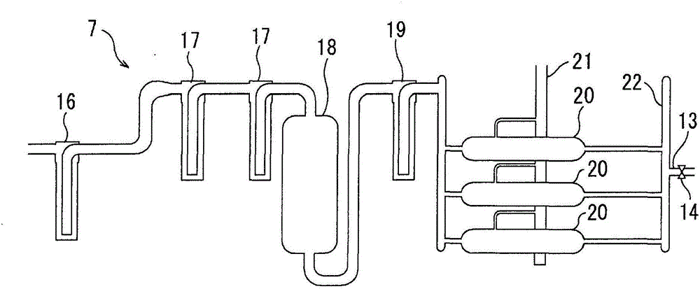 Nitrogen gas supply equipment for bulk carrier