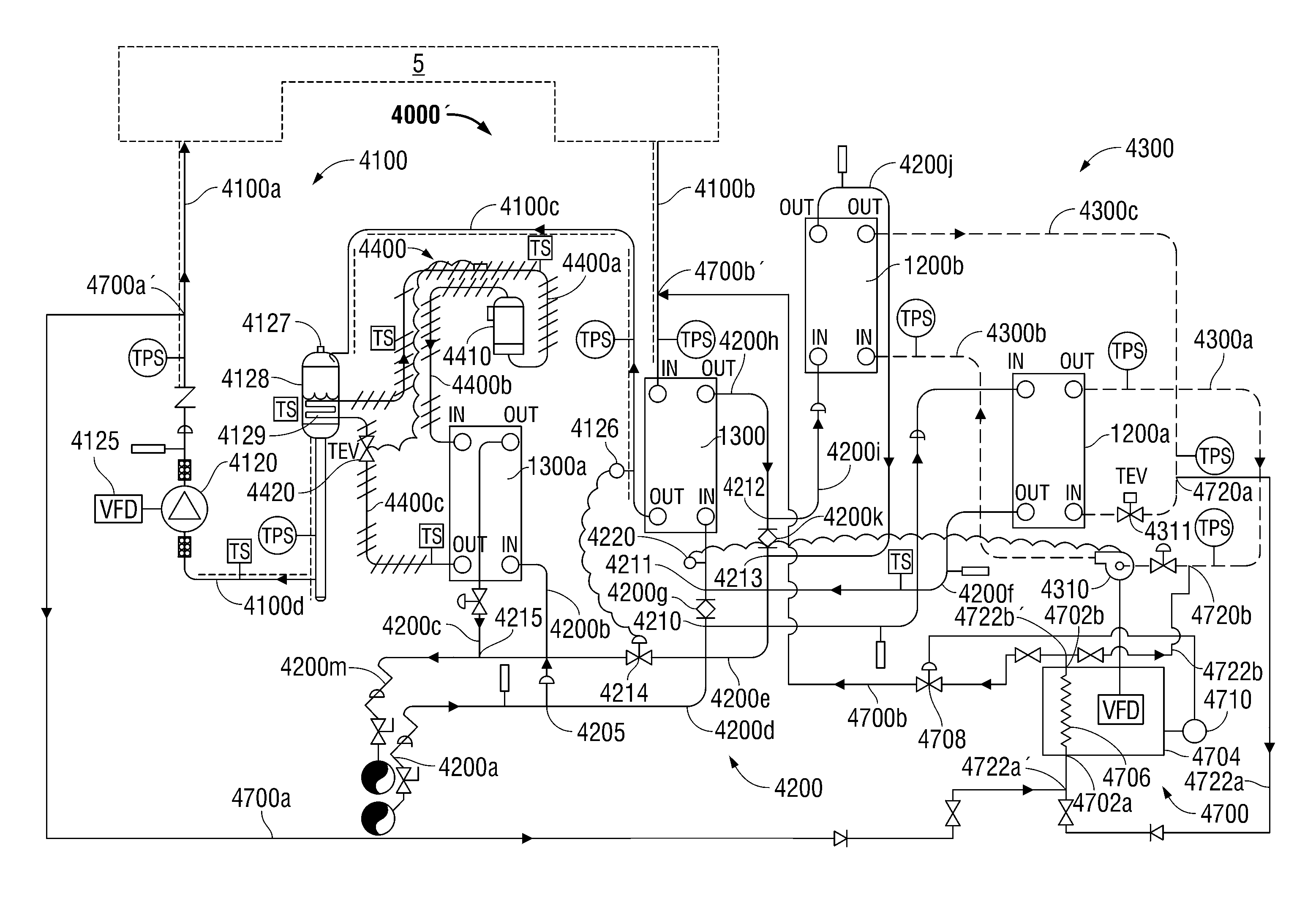 System and methods for cooling electronic equipment