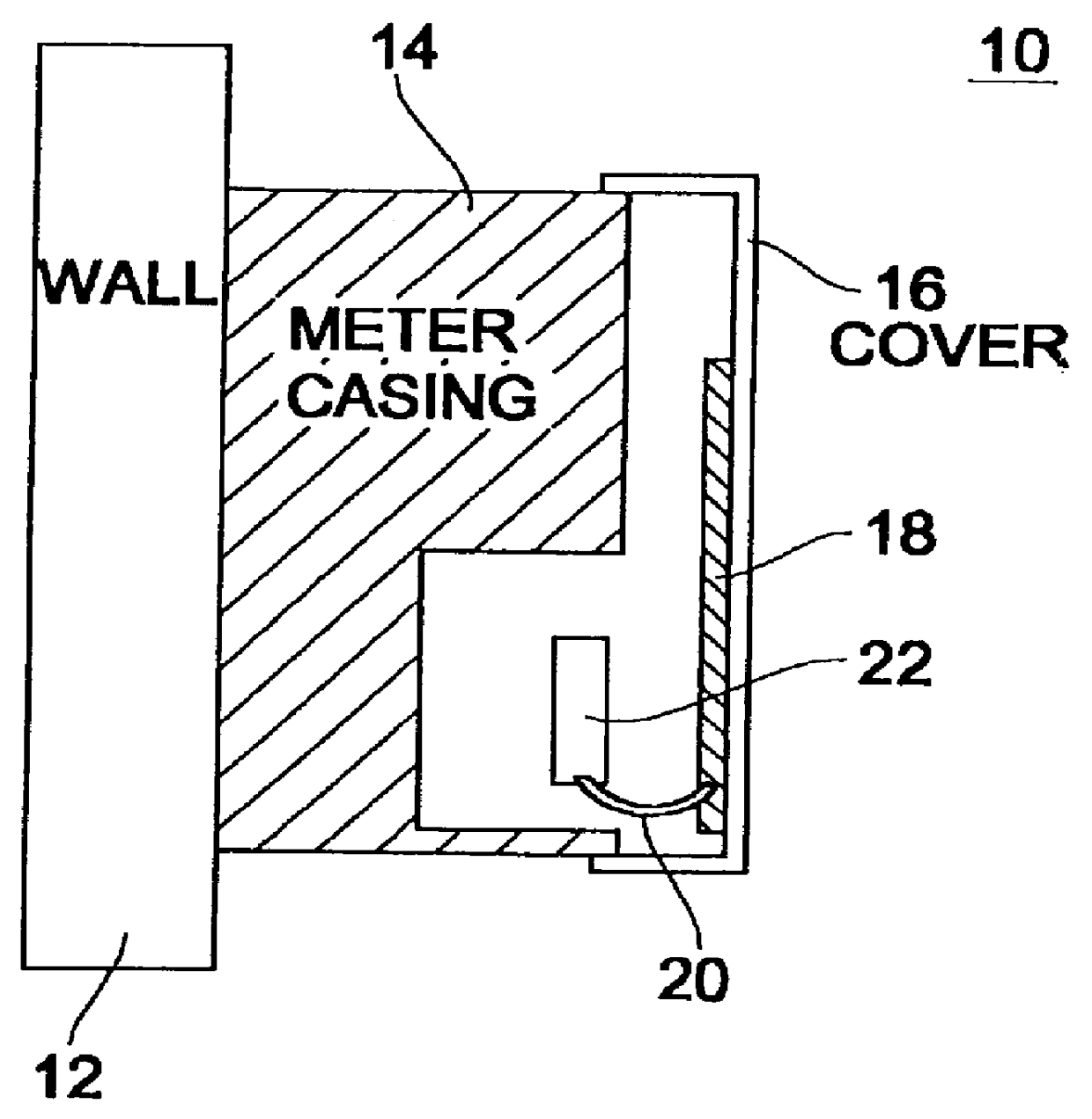 Consumption measurement system for remote reading