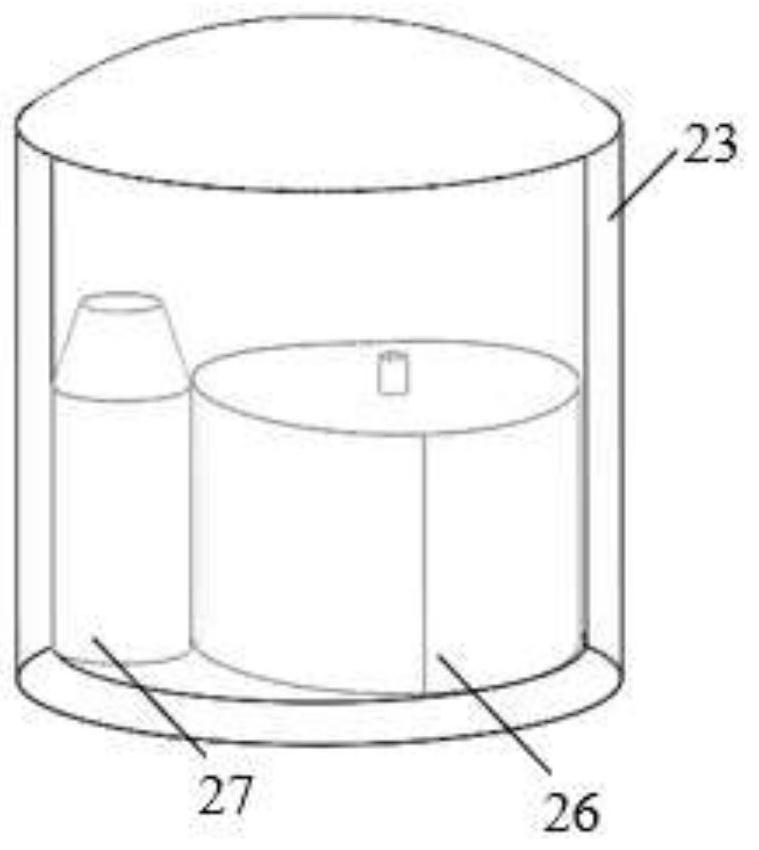 Measuring system for critical heat flux density in horizontal pipe and regulation and control method