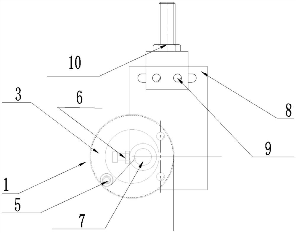 Flexible cable breaking force testing device and method