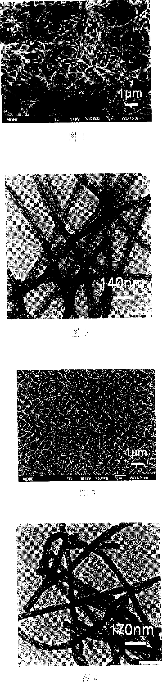 Method for preparing carbon nano fiber