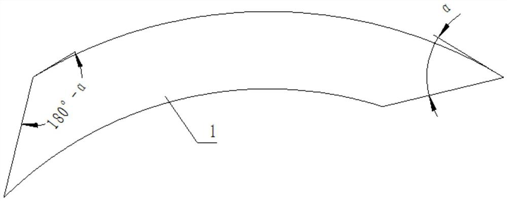 Annular curved surface titanium alloy workpiece and welding method thereof