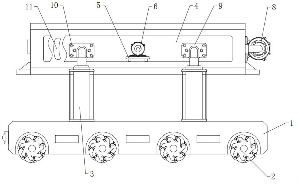 A v-method molding production line