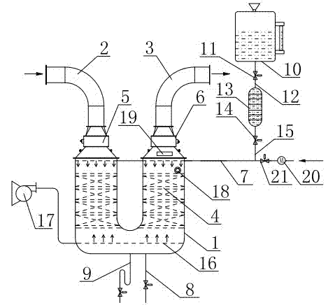 Self-cleaning type industrial oil and smoke purification plant