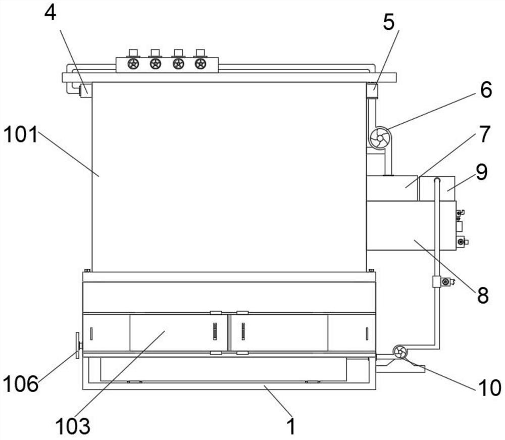 Energy-saving and environment-friendly equipment with waste heat recovery function and application method