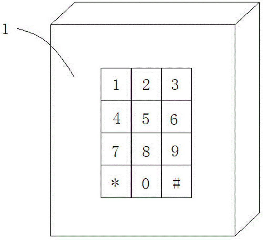 Password input method and device