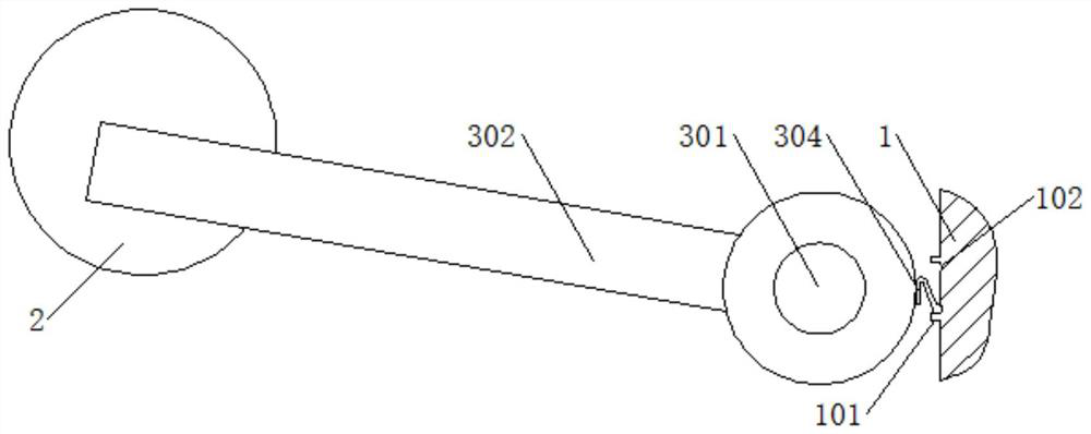 Floating type water level alarm device for hydropower station