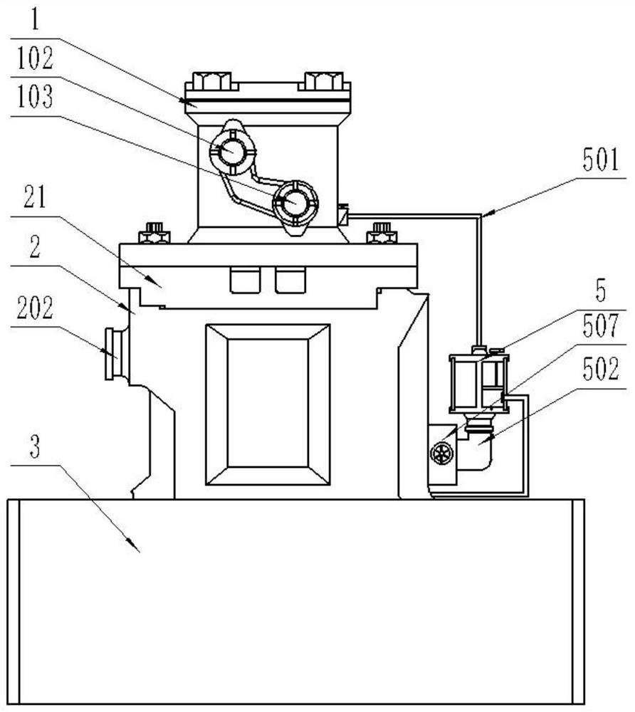 A fan self-lubricating bearing seat and self-lubricating method