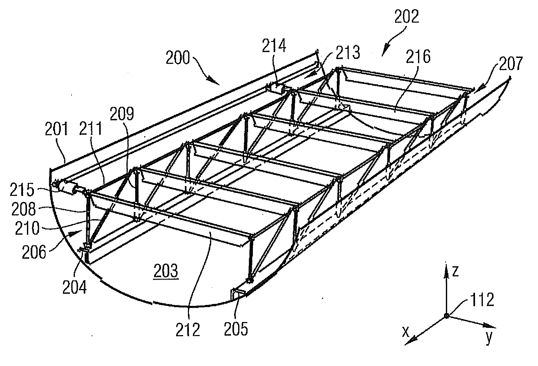 Floor system for a fuselage airframe of an aircraft