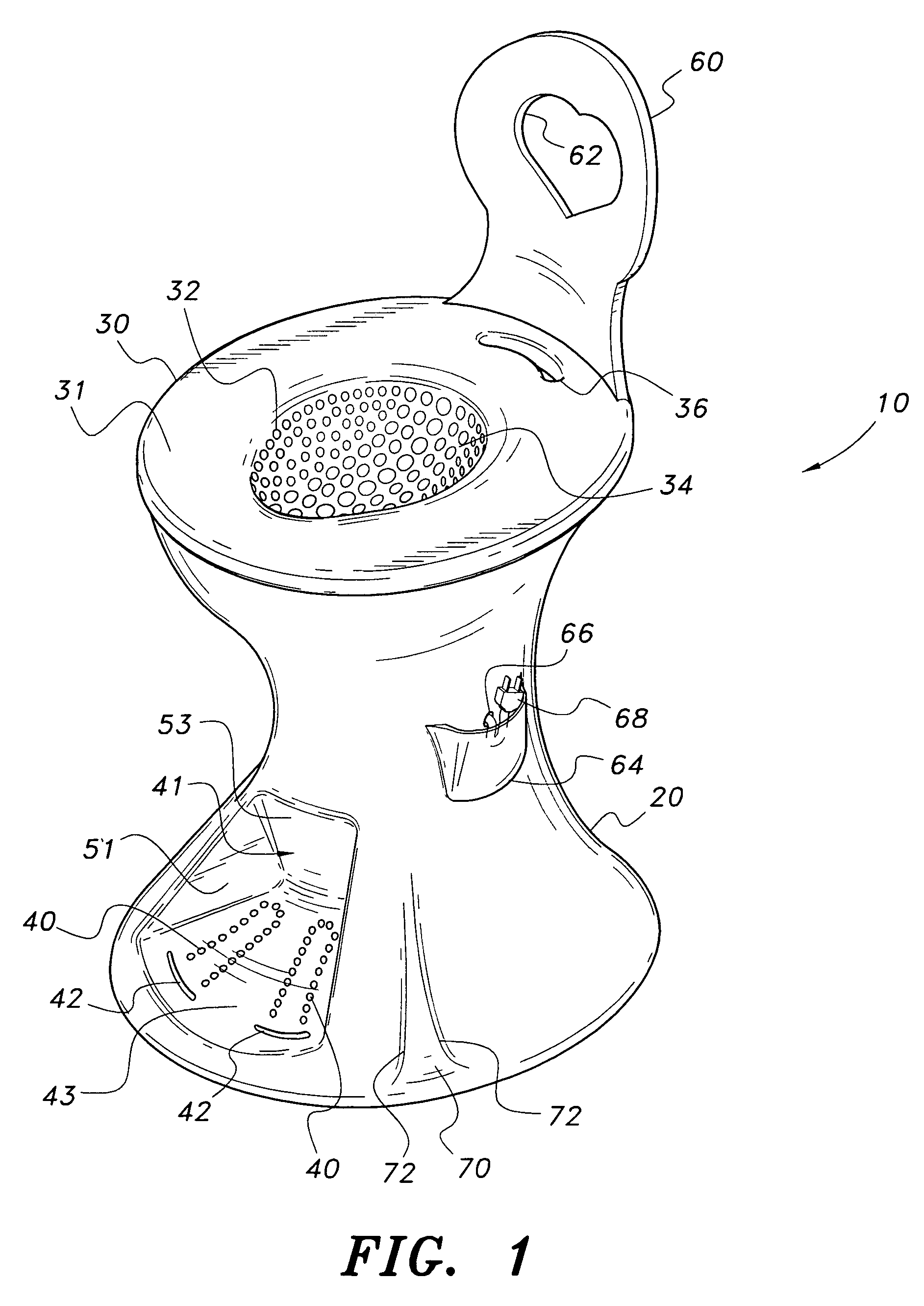 Body hair and feet drying chair