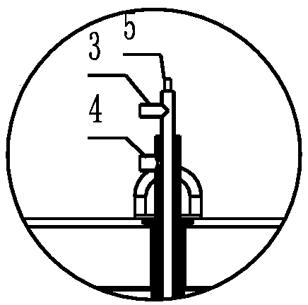 High-efficiency intelligent steel ladle baking device and application method thereof