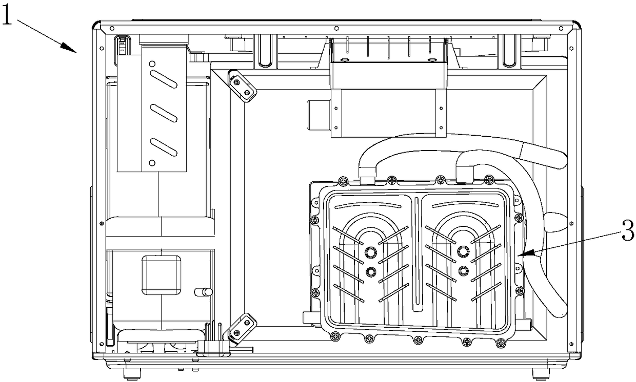 Cooking machine with multiple steam boxes