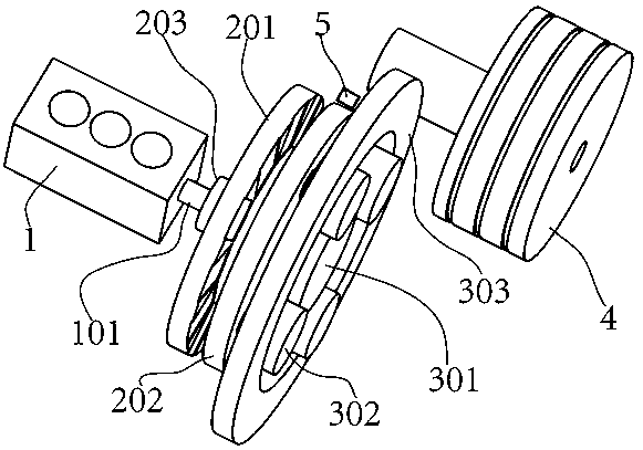 Automatic stepless planetary gear continuous transmission system adopting electromagnetic transmission