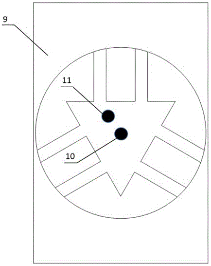 Measuring method for track errors of robot