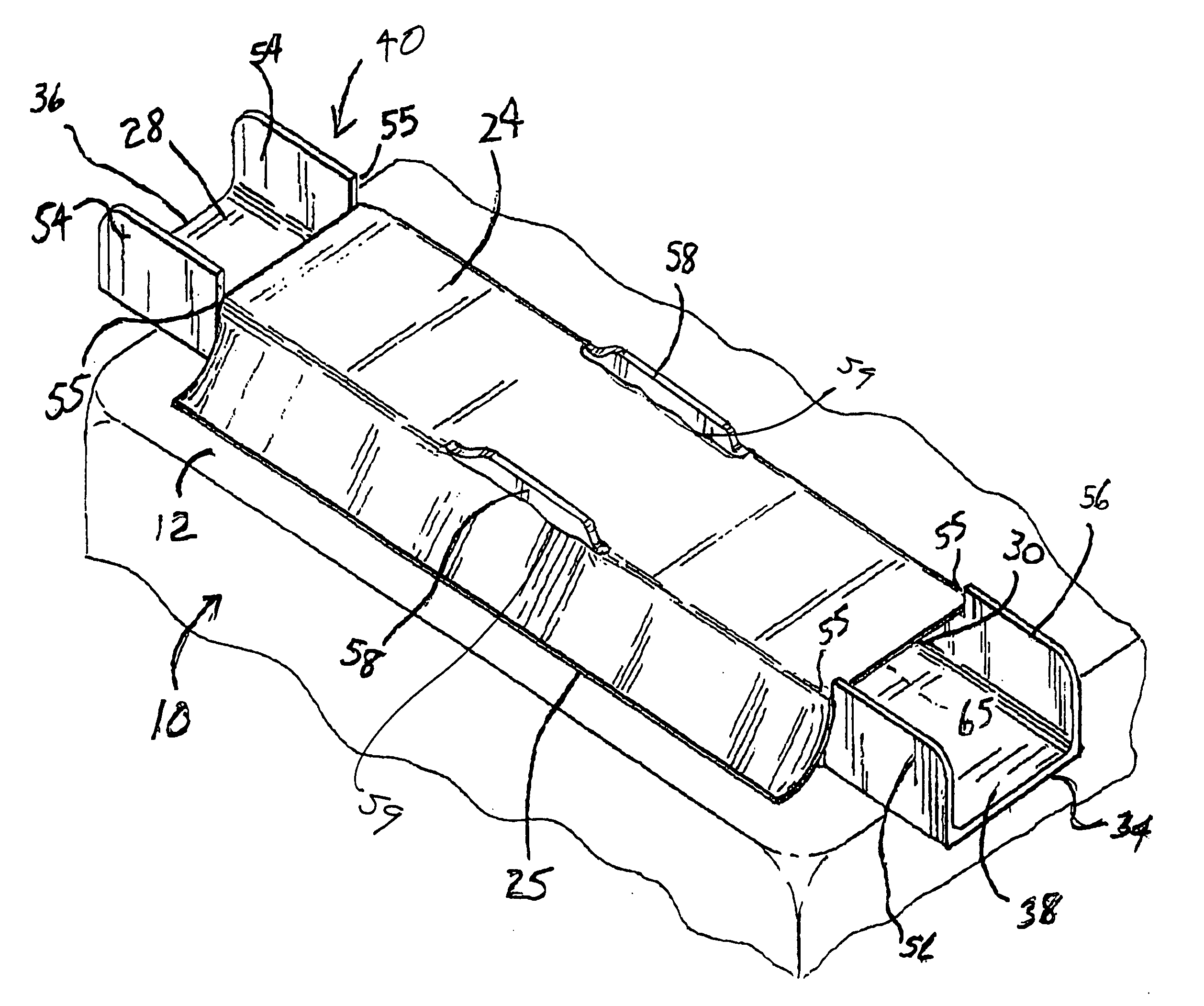 Bulk bag pallet tube apparatus