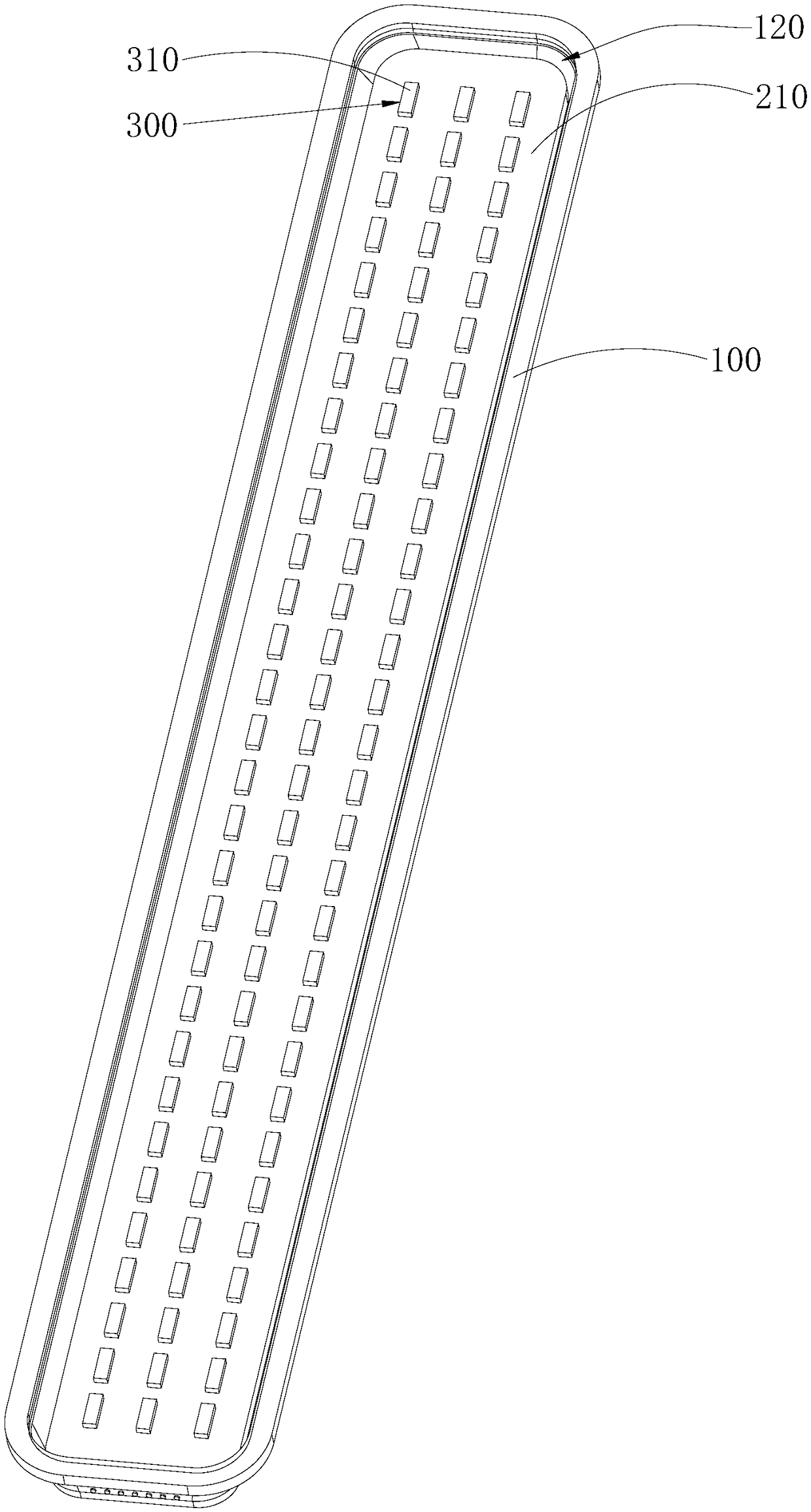 Efficient heat dissipation lighting fixtures