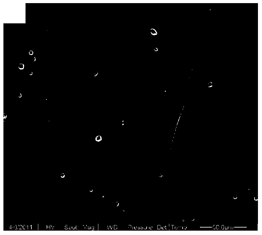 Premixed anti-friction granular bearing pad and its processing method