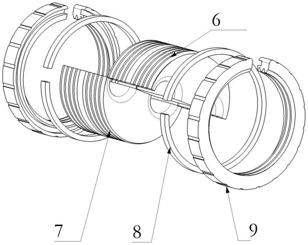 An aircraft steering cable guide