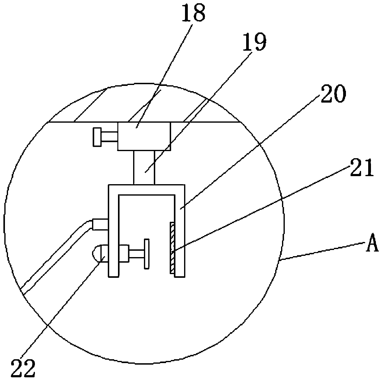 Apparatus clamping machine for abdomen minimally invasive surgery