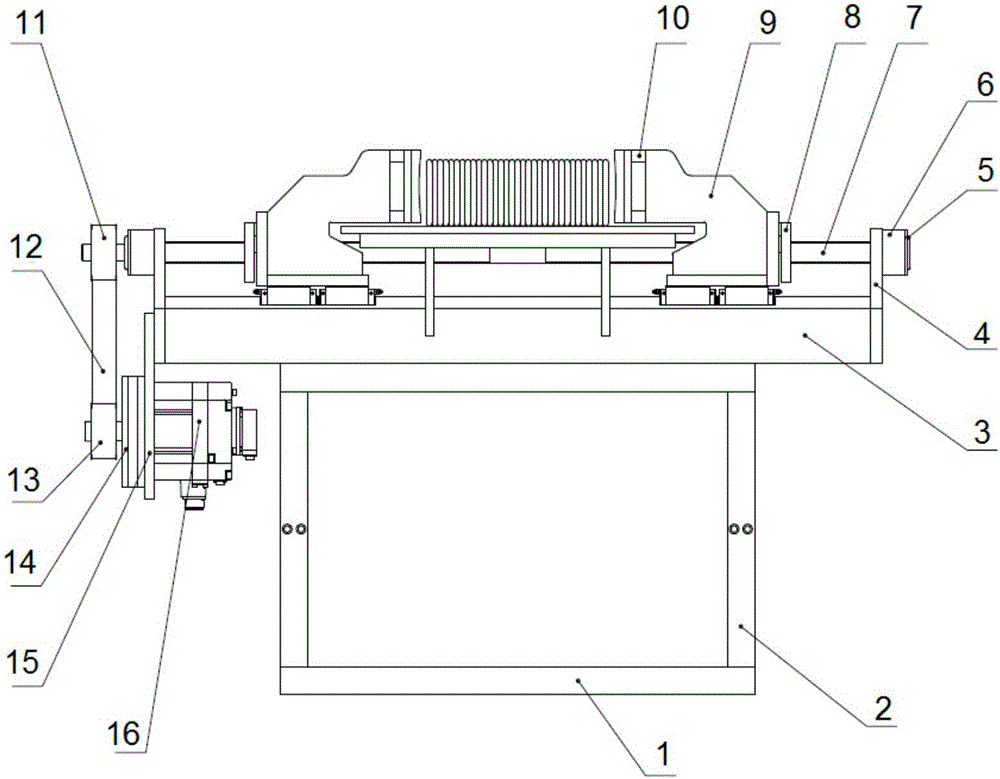 Intermediate packaging machine compression device for disposable absorbent articles