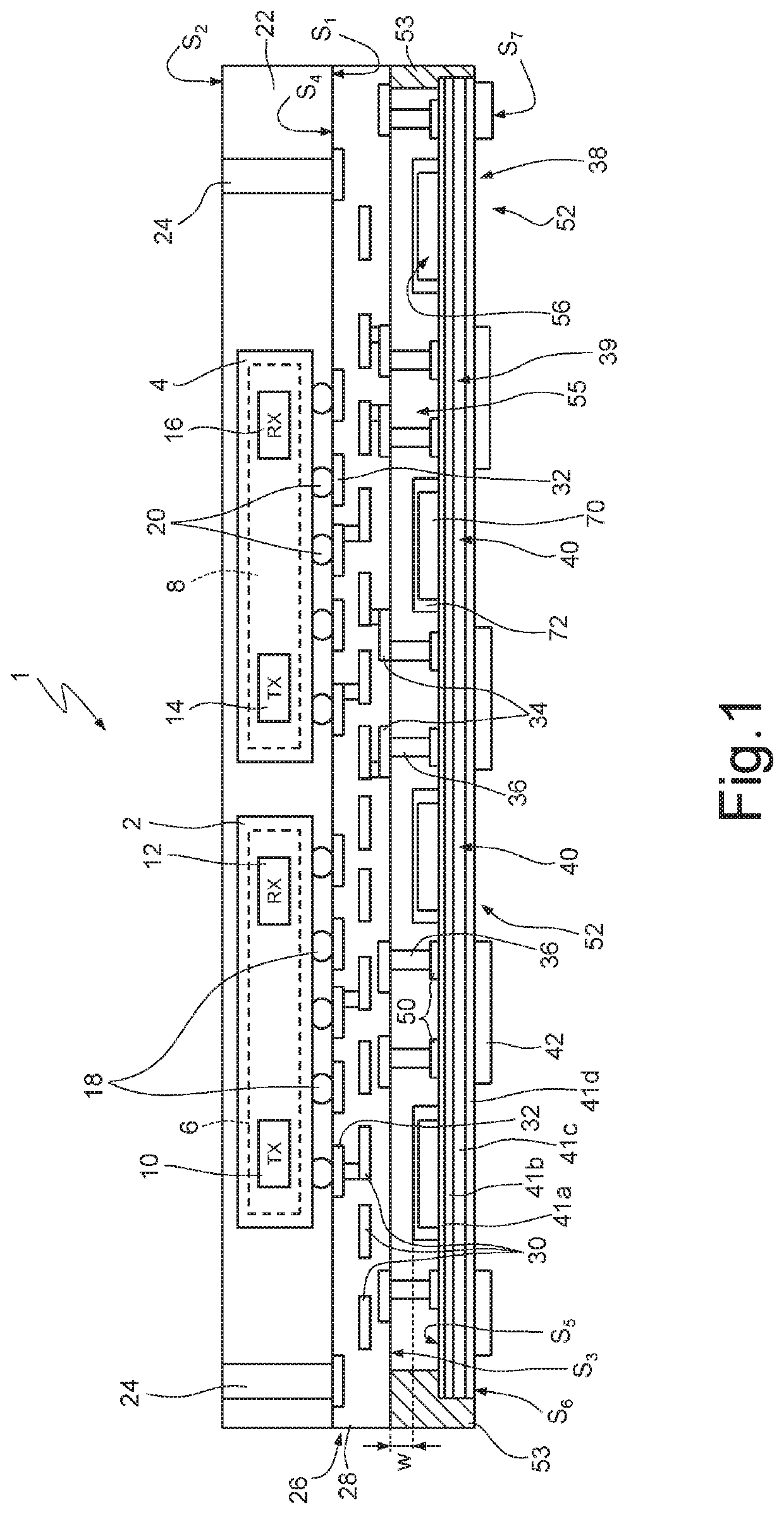 Process for manufacturing microelectromechanical devices, in particular electroacoustic modules