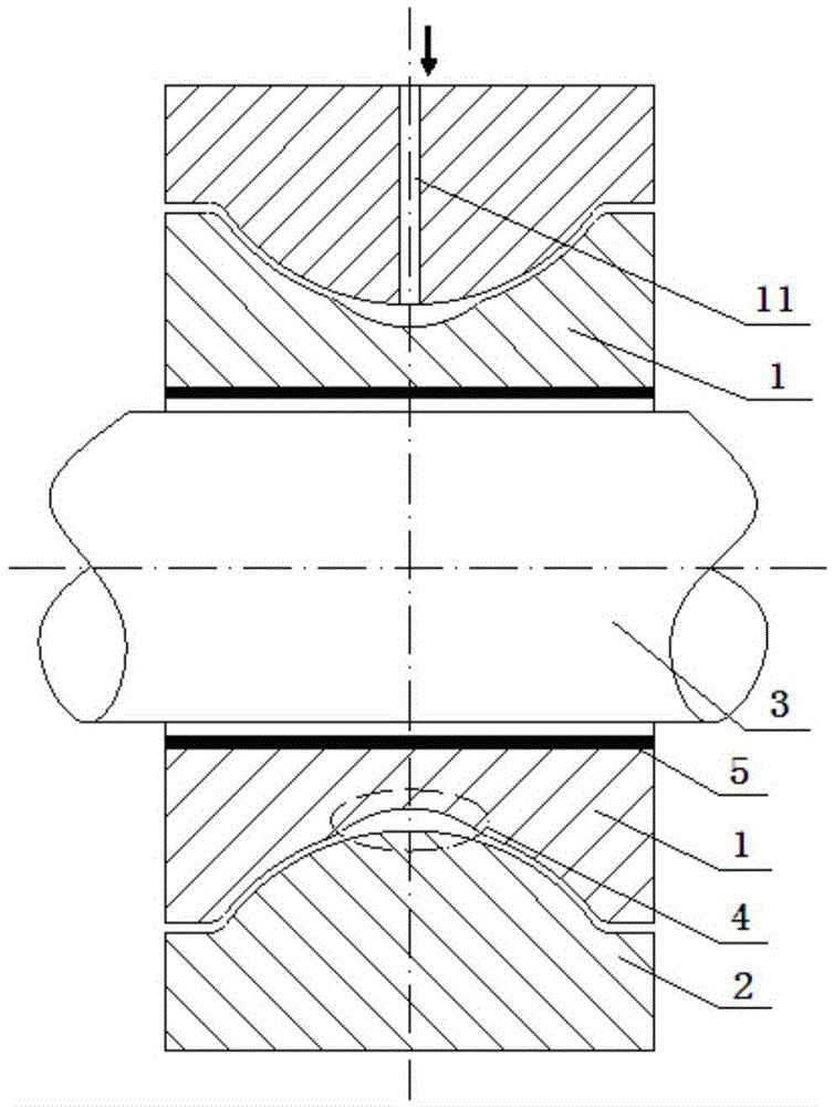 Uniform load sliding bearing