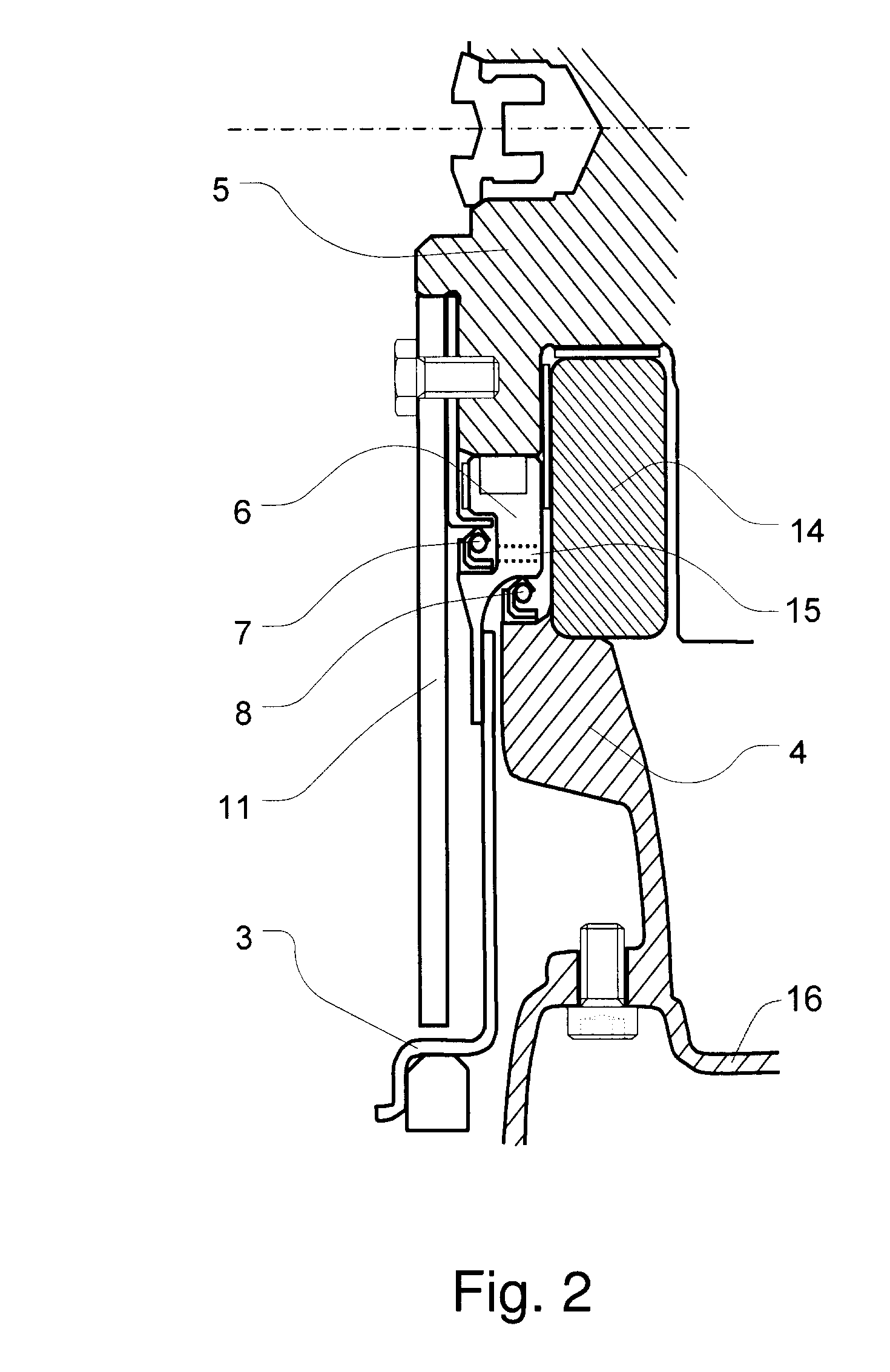 Starter Arrangement for an Internal Combustion Engine