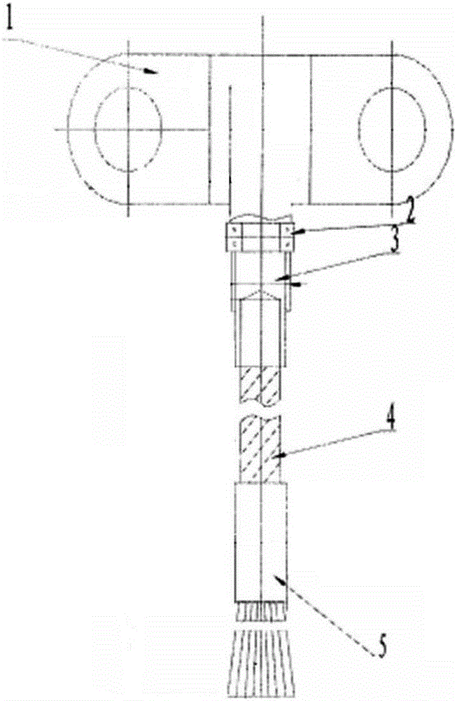 Device for replacing fragile part conveniently