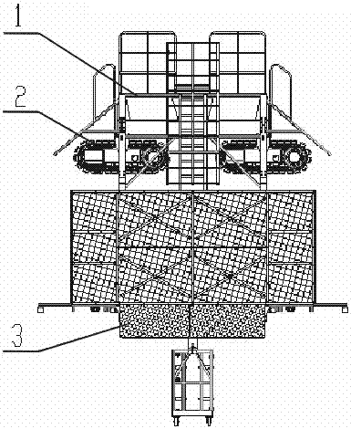 A crawler-type self-propelled main cable inspection vehicle