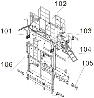 A crawler-type self-propelled main cable inspection vehicle