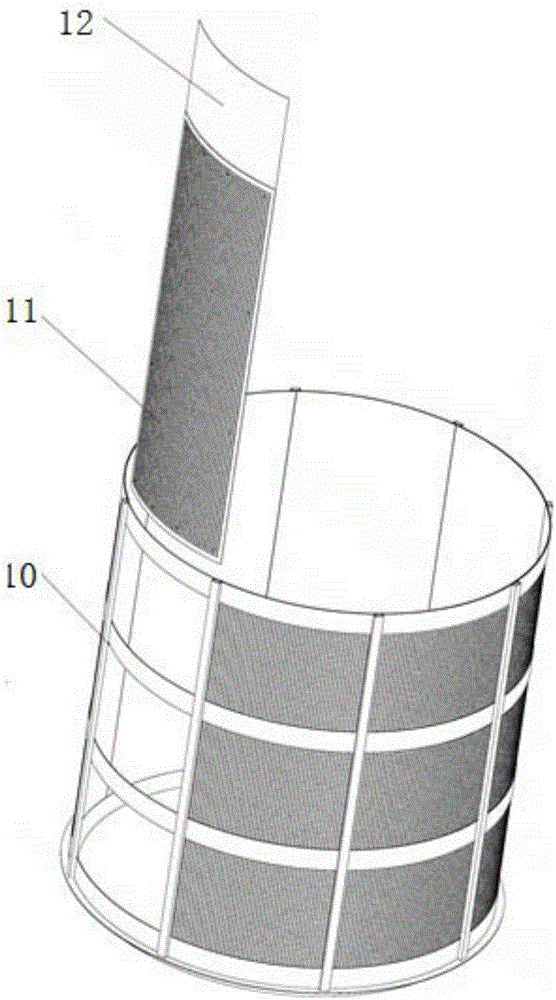 Water-residue separation machine